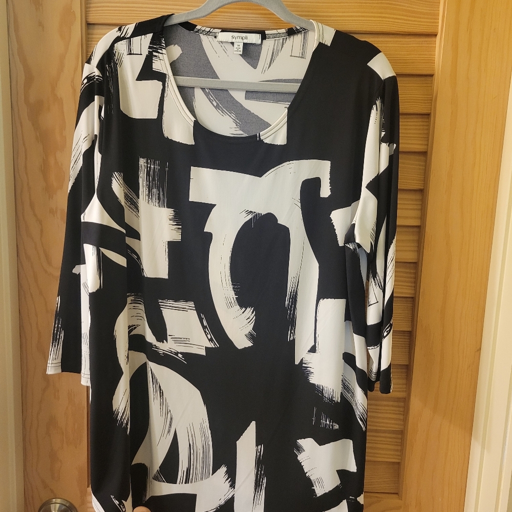 Simpli Brand Pullover Tunic Top - image 5